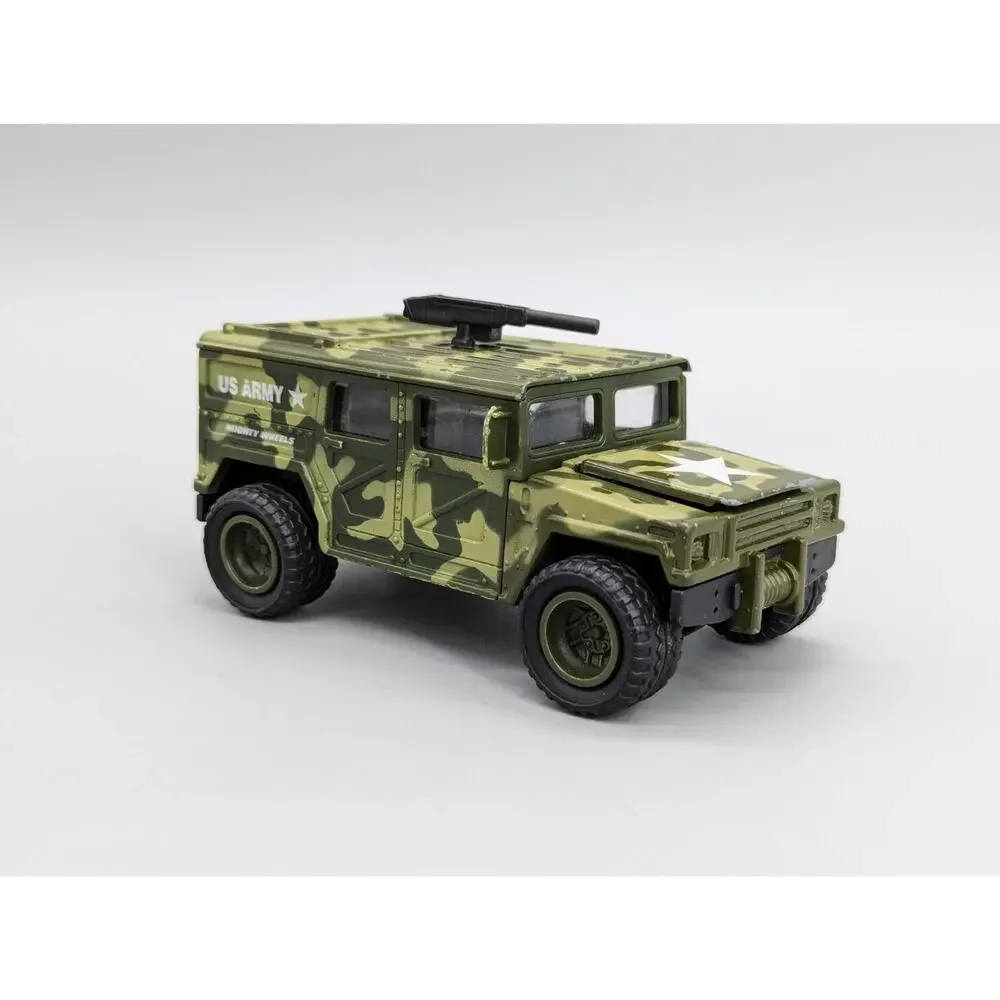Soma International Vintage Diecast Metal USA Military Lot 1998 Hummer & 2001 SUV